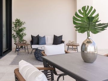 Departamento con terraza, petfriendly, alberca, gym, en venta Cancún