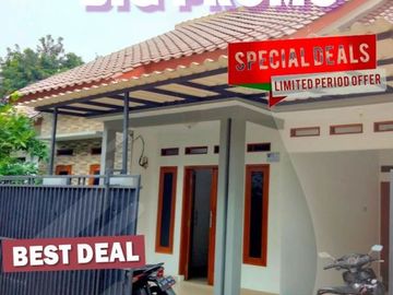 Rumah kampung dijual di Pitara Depok bangunan mewah