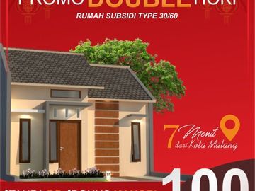 RUMAH SUBSIDI PAKISAJI MALANG TANPA DP