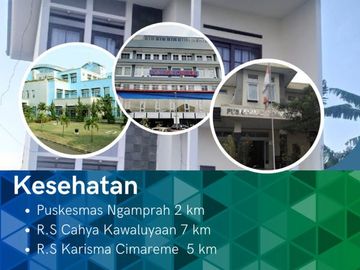 rumah asri dua lantai di mega bodas padalarang