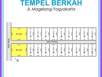 Tanah Murah Tempel Sleman Jogja