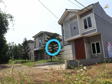 Rumah 2 lantai pinggir jalan termurah 7 menit dari stasiun cilebut SHM