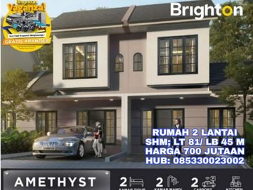 RUMAH 2 LANTAI JUANDA HARAPAN PERMAI GEDANGAN SIDOARJO PROMO 700 JUTA