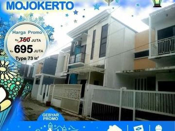 Rumah Mewah 600 Jutaan di Magersari, Mojokerto