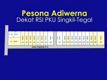 70 Jt-an : SHM Pecah Unit Dekat RSI PKU Singkil Adiwerna-Tegal