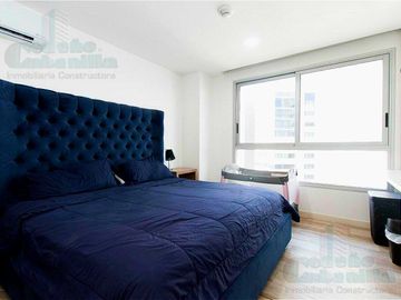 DEPARTAMENTO AMOBLADO DE LUJO EN VENTA PUERTO SANTA ANA INCLUYE 2 PARQUEOS