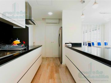 DEPARTAMENTO AMOBLADO DE LUJO EN VENTA PUERTO SANTA ANA INCLUYE 2 PARQUEOS