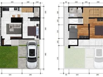 Dekat Stikes Rajawali Cihanjuang Cimahi Rumah 2LT Harga 1LT Limited Unit