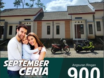 hunian lokasi strategis design minimalis 100 jt an