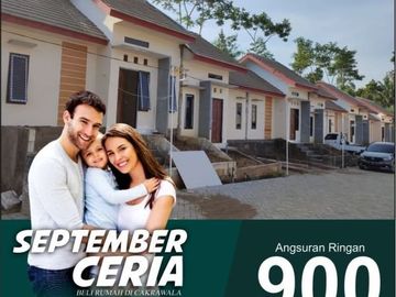 hunian lokasi strategis design minimalis 100 jt an