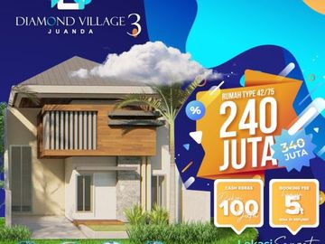 PALING LARIS, Rumah Sidoarjo Dekat Bandara , DVJ 3