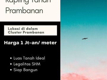 5 MENIT CANDI PRAMBANAN KAVLING CLUSTER HARGA NEGO BISA ANGSUR