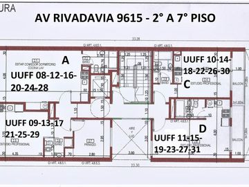 VENTA • VILLA LURO • AV. RIVADAVIA 9615 • MONOAMBIENTE • APTO PROFESIONAL • A ESTRENAR