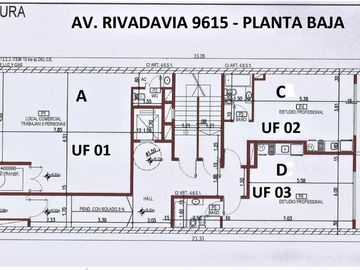 VENTA • VILLA LURO • AV. RIVADAVIA 9615 • MONOAMBIENTE • APTO PROFESIONAL • A ESTRENAR