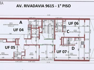 VENTA • VILLA LURO • AV. RIVADAVIA 9615 • MONOAMBIENTE • APTO PROFESIONAL • A ESTRENAR
