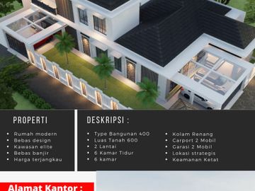 hunian 1 lt sangat mewah di kawasa cemara gading/komplek pemda