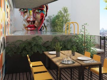 Penthouse con alberca, coworking, pet friendly, venta Providencia Guadalajara