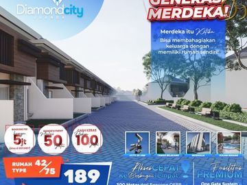 PASTI MURAH, Call 08213993----, Rumah Minimalis Di Juanda Sidoarjo, Diamond City Juanda 1
