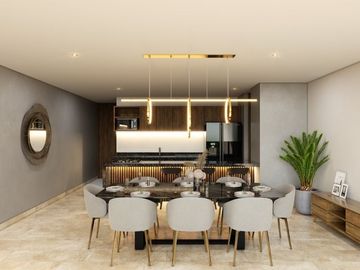 Departamento en preventa con amenidades en Montebello, al norte de Mérida