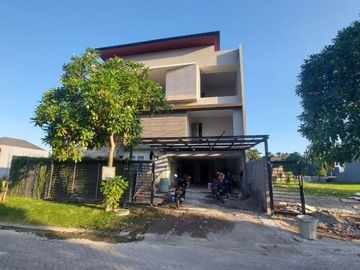 [ BUYER ONLY ) Dijual Rumah New + Swimming Pool / Kolam Renang Waterfront Citraland Minimalis Gress 3 Lantai