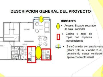 Santa Catalina Vende proyecto sobre planos de apartamentos tipo VIS.