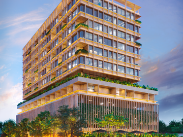 Departamento en Venta en Mérida, Torre Triada, Colonia México, (Mod. 2 rec)