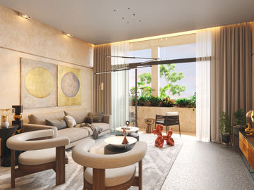Departamento en Venta en Mérida, Torre Triada, Colonia México, (Mod. 2 rec)