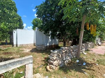 Tres construcciones para remodelar con amplio terreno Comisaria San Pedro Chimay, Merida Yucatan