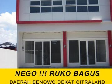 Ruko NOL Jalan Daerah Benowo Siap Berbisnis