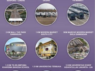 DiJual Rumah Baru 2 Lantai Dalam Cluster Di Pondok Cabe