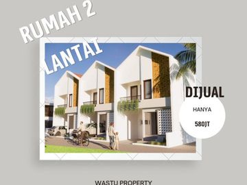 Rumah 2 Lantai, Lokasi Bagus, Strategis, 100 meter dari jalan Utama Secang. Magelang.