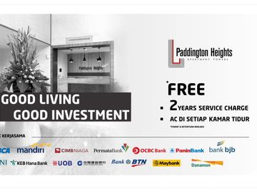 Apartemen Murah Siap Huni di Paddington Heights Alam Sutera