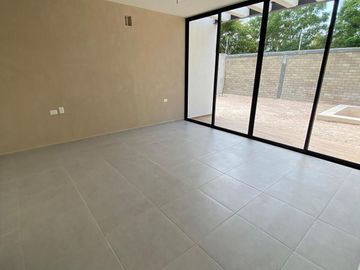 Casa en venta una planta Mérida Yucatán, Privada Rocío Country Living