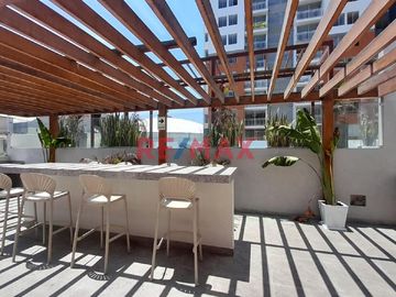 Dpto 1303 vista exterior, en condominio Festiva
Area 70.21 m2
Calle Casapalca con Av Arica. Cercado de Lima
Area 67.93 m2
- Sala comedor con salid