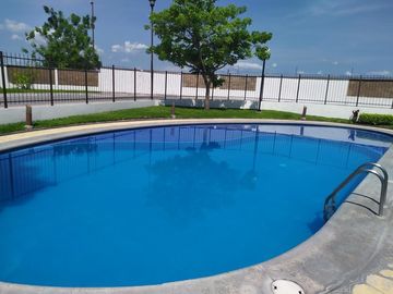 Casa de 3 rec., alberca, terreno 185 m2 en Real Santa Fe, Xochitepec, Mor.