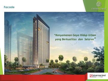 Casa De Parco Tower Cassea Ready Stok Keren di BSD City