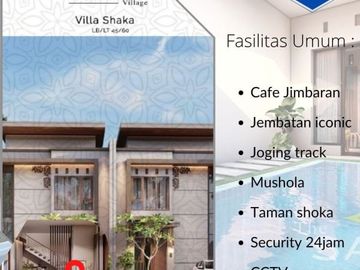 Rumah Konsep Villa Strategis di Kota Malang
