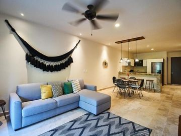 Departamento en Venta en Tulum en Aldea Zama en la  Rivera Maya