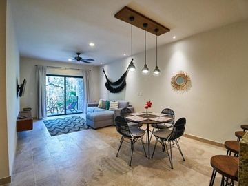 Departamento en Venta en Tulum en Aldea Zama en la  Rivera Maya