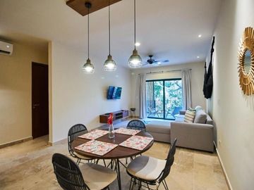 Departamento en Venta en Tulum en Aldea Zama en la  Rivera Maya