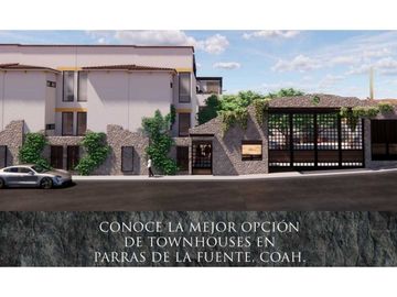 Townhouses Equipados y Amueblados en Preventa Centro Parras Coahuila