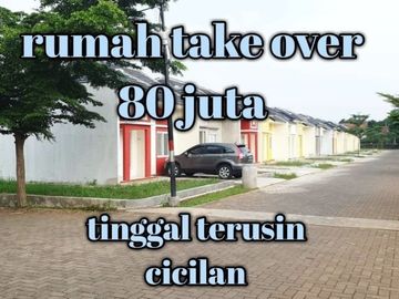 Rumah take over 80 juta tinggal terusin cicilan