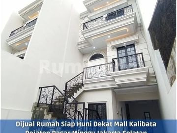 Dijual Rumah Siap Huni Dekat Mall Kalibata Pejaten Pasar Minggu Jakarta Selatan