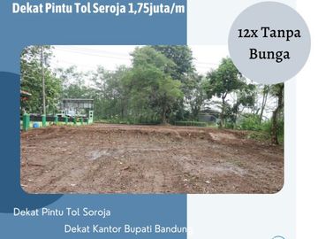 Kavling The Grande Soreang dekat Alun-alun Soreang 1,75 jt/m