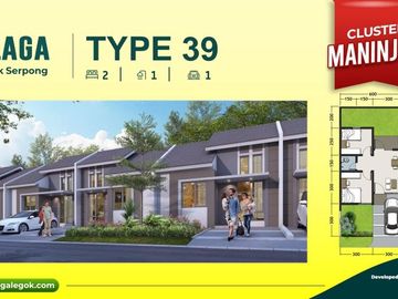 Perumahan Telaga di Legok type 39!!! Fasilitas Lengkap
