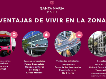 Venta de departamento en Col Cuauhtémoc