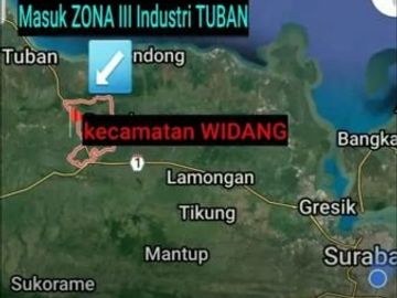 Dijual Tanah Di Widang Tuban TD