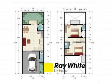 Rumah Minimalis 2 Lantai Jl. Nirwana Executive, Surabaya