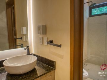Departamento con jacuzzi y jardin privado, en venta Cacao Tulum en La Veleta