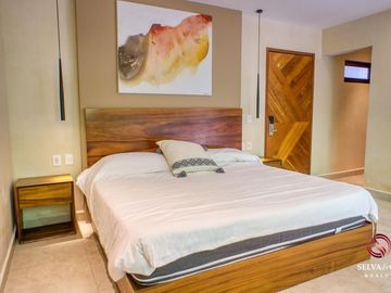 Departamento con jacuzzi y jardin privado, en venta Cacao Tulum en La Veleta